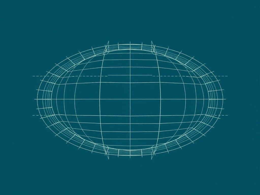 Blueprint view of the steel rebar cage that reinforces the pool shell
