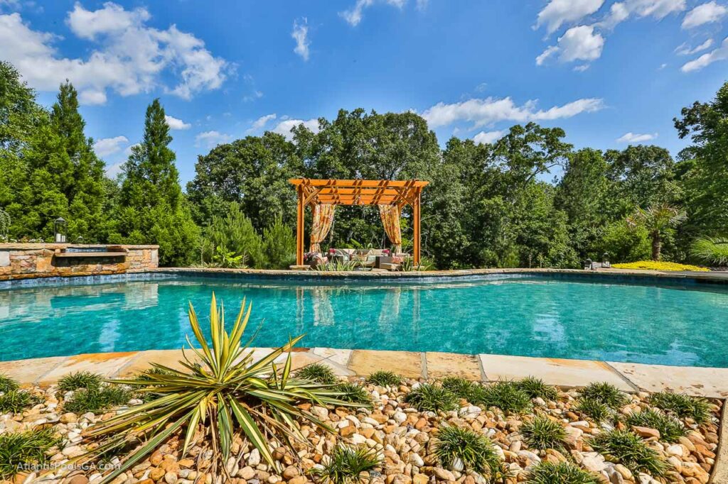 Freeform Natural Pool by Atlantis Pools and Spas