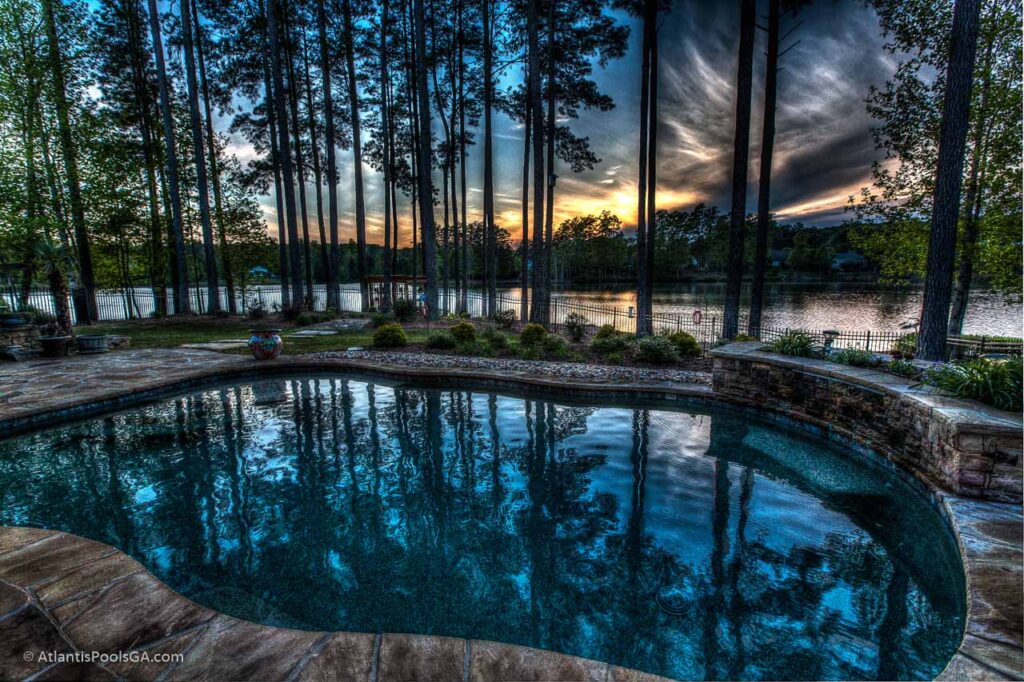 Freeform Natural Pool by Atlantis Pools and Spas