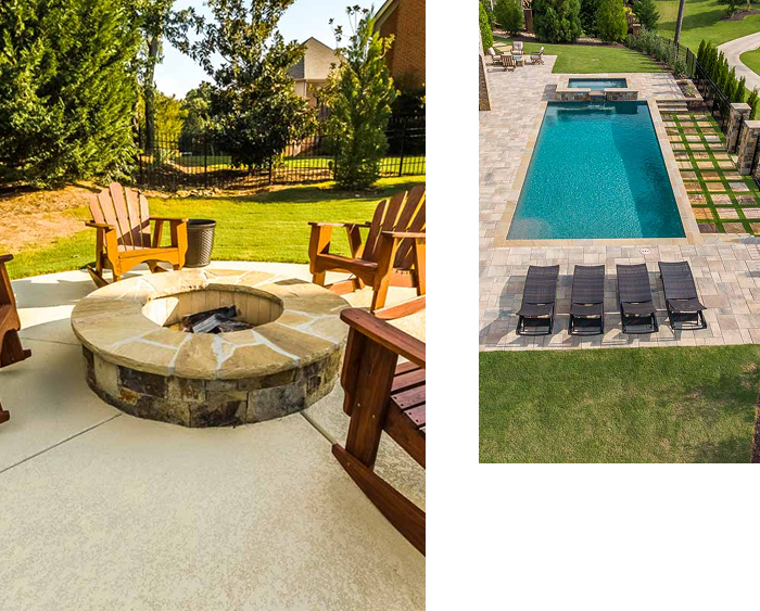 Pool Decking by Atlantis Pools and Spas
