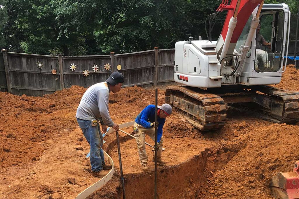 Pool Excavation by Atlantis Pools and Spas