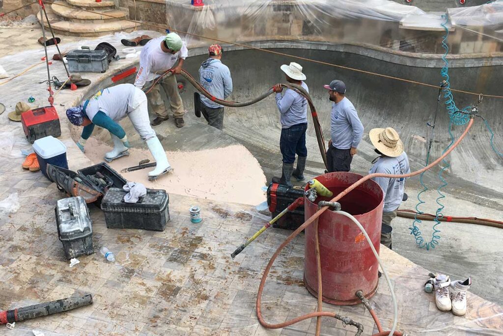 Pebble Plaster by Atlantis Pools and Spas