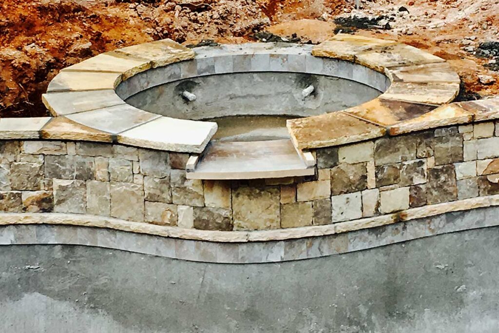 Tile Coping by Atlantis Pools and Spas